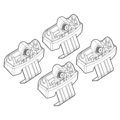 VL Garage - ΑΚΡΑ ΓΙΑ ΜΠΑΡΕΣ NORDRIVE ΓΙΑ RENAULT ESPACE 05/15+ KIT - VL-N21178