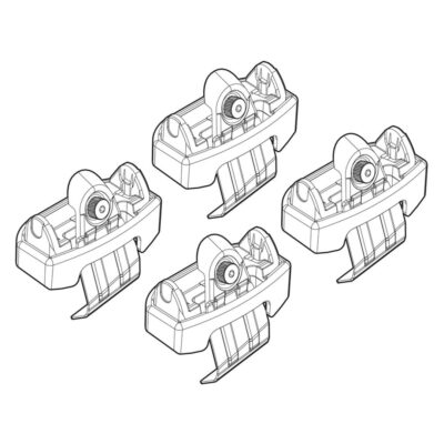 VL Garage - ΑΚΡΑ ΓΙΑ ΜΠΑΡΕΣ NORDRIVE ΓΙΑ HONDA JAZZ 09/15+ KIT - VL-N21196