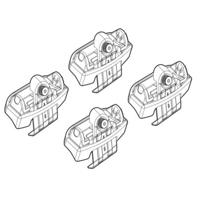 VL Garage - ΑΚΡΑ ΓΙΑ ΜΠΑΡΕΣ NORDRIVE ΓΙΑ TOYOTA VERSO 2009+ KIT - VL-N21201