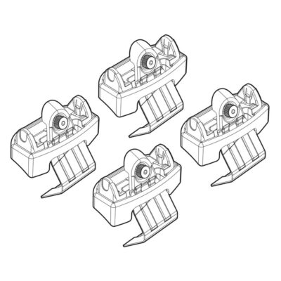 VL Garage - ΑΚΡΑ ΓΙΑ ΜΠΑΡΕΣ NORDRIVE ΓΙΑ PEUGEOT 3008 10/16+ KIT - VL-N21204