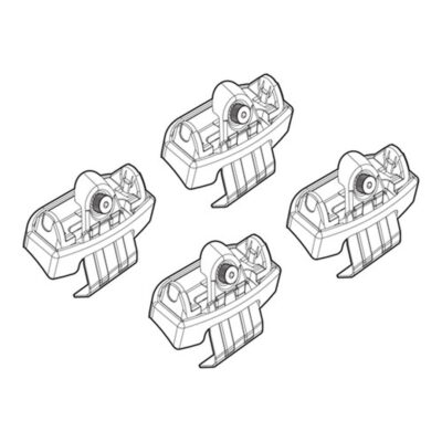 VL Garage - ΑΚΡΑ ΓΙΑ ΜΠΑΡΕΣ NORDRIVE ΓΙΑ AUDI Q2 11/16+ KIT - VL-N21218