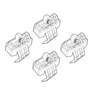 VL Garage - ΑΚΡΑ ΓΙΑ ΜΠΑΡΕΣ NORDRIVE ΓΙΑ SKODA SCALA 5D 06/19+ KIT - VL-N21232