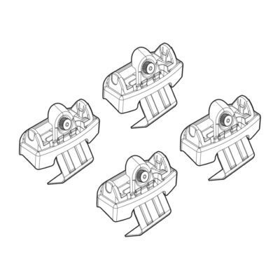 VL Garage - ΑΚΡΑ ΓΙΑ ΜΠΑΡΕΣ NORDRIVE ΓΙΑ RENAULT CLIO V 5D 08/19+ KIT - VL-N21235