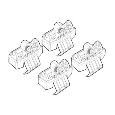 VL Garage - ΑΚΡΑ ΓΙΑ ΜΠΑΡΕΣ NORDRIVE ΓΙΑ CITROEN DS4 5D 08/2021+ - 4 τεμ. - VL-N21258
