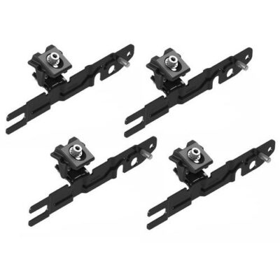 VL Garage - CLAMP KIT ΑΚΡΑ (ΠΟΔΙΑ) ΓΙΑ ΜΠΑΡΕΣ SNAP ECOSPORTS K-4 NORDRIVE - 4 TEM. - VL-N21414