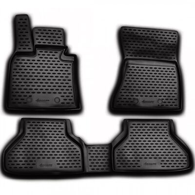 VL Garage - ΜΑΡΚΕ ΠΑΤΑΚΙΑ ΣΕ ΣΚΑΦΗ TPE ΛΑΣΤΙΧΟ ΓΙΑ BMW X6 E71 2008-2014 ΣΕ ΜΑΥΡΟ ΧΡΩΜΑ NOVLINE - 4 ΤΕΜ. - VL-EXP.NLC.05.18.210K