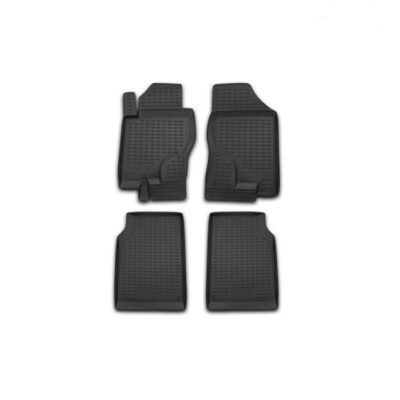 VL Garage - ΜΑΡΚΕ ΠΑΤΑΚΙΑ ΣΕ ΣΚΑΦΗ TPE ΛΑΣΤΙΧΟ ΓΙΑ NISSAN NAVARA 4D D40 2005+ 4ΤΕΜ. (ΜΕΓΑΛΗ ΠΟΡΤΑ ΠΙΣΩ 4D) ΜΑΥΡΟ - VL-EXP.NLC.36.19.210