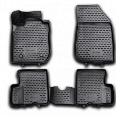 VL Garage - ΜΑΡΚΕ ΠΑΤΑΚΙΑ ΣΕ ΣΚΑΦΗ TPE ΛΑΣΤΙΧΟ ΓΙΑ DACIA DUSTER 05/2010-2018 ΣΕ ΜΑΥΡΟ ΧΡΩΜΑ NOVLINE - 4 ΤΕΜ. - VL-EXP.NLC.3D.41.29.210KH