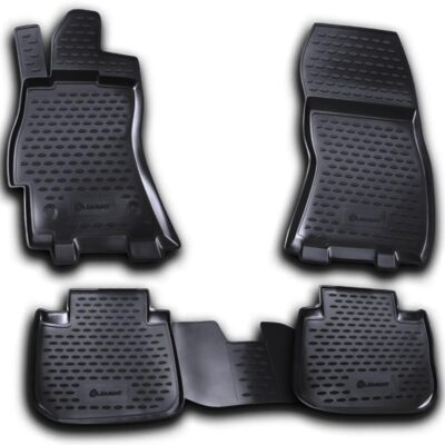 VL Garage - ΜΑΡΚΕ ΠΑΤΑΚΙΑ ΣΕ ΣΚΑΦΗ TPE ΛΑΣΤΙΧΟ ΓΙΑ SUBARU LEGACY 4D 04/2010-2015 ΣΕ ΜΑΥΡΟ ΧΡΩΜΑ NOVLINE - 4 ΤΕΜ. - VL-EXP.NLC.46.09.210K