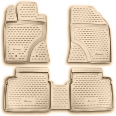 VL Garage - ΜΑΡΚΕ ΠΑΤΑΚΙΑ ΣΕ ΣΚΑΦΗ TPE ΛΑΣΤΙΧΟ ΓΙΑ TOYOTA AVENSIS 01/2009-2015 ΣΕ ΜΠΕΖ ΧΡΩΜΑ NOVLINE - 4 ΤΕΜ. - VL-EXP.NLC.48.19.212K