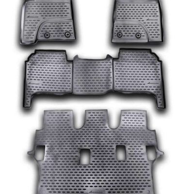 VL Garage - ΜΑΡΚΕ ΠΑΤΑΚΙΑ ΣΕ ΣΚΑΦΗ TPE ΛΑΣΤΙΧΟ ΓΙΑ TOYOTA LANDCRUISER 200 2012-2015 ΣΕ ΜΑΥΡΟ ΧΡΩΜΑ NOVLINE - 4 ΤΕΜ. - VL-EXP.NLC.48.53.210K
