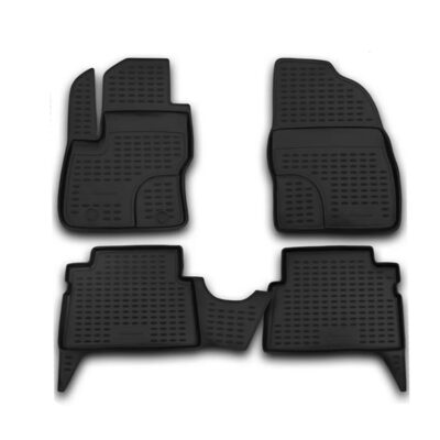 VL Garage - ΜΑΡΚΕ ΠΑΤΑΚΙΑ ΣΕ ΣΚΑΦΗ TPE ΛΑΣΤΙΧΟ ΓΙΑ FORD KUGA 5D 2008+ ΣΕ ΜΑΥΡΟ ΧΡΩΜΑ NOVLINE - 4 ΤΕΜ. - VL-EXP.NLC.16.45.210KN