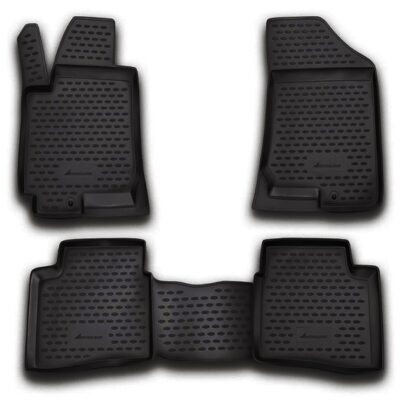 VL Garage - ΜΑΡΚΕ ΠΑΤΑΚΙΑ ΣΕ ΣΚΑΦΗ TPE ΛΑΣΤΙΧΟ ΓΙΑ KIA PRO CEED 3D 2008-2012 ΣΕ ΜΑΥΡΟ ΧΡΩΜΑ NOVLINE - 4 ΤΕΜ. - VL-EXP.NLC.25.27.210