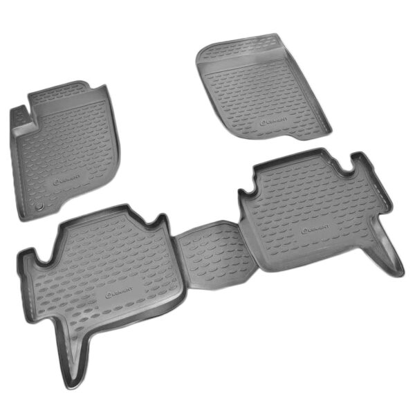 VL Garage - ΜΑΡΚΕ ΠΑΤΑΚΙΑ ΣΕ ΣΚΑΦΗ TPE ΛΑΣΤΙΧΟ ΓΙΑ MITSUBISHI PAJERO SPORT 5D 2008+ ΣΕ ΜΑΥΡΟ ΧΡΩΜΑ NOVLINE - 4 ΤΕΜ. - VL-EXP.NLC.35.20.210