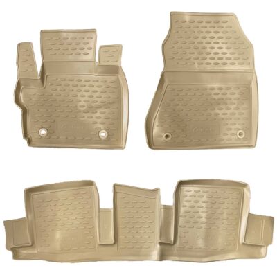 VL Garage - ΜΑΡΚΕ ΠΑΤΑΚΙΑ ΣΕ ΣΚΑΦΗ TPE ΛΑΣΤΙΧΟ ΓΙΑ TOYOTA IQ 03/2008+ ΣΕ ΜΠΕΖ ΧΡΩΜΑ NOVLINE - 3 ΤΕΜ. - VL-EXP.NLC.48.23.212K