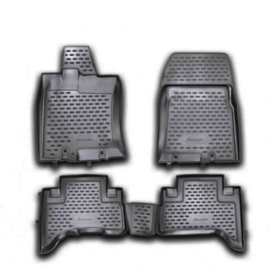 VL Garage - ΜΑΡΚΕ ΠΑΤΑΚΙΑ ΣΕ ΣΚΑΦΗ TPE ΛΑΣΤΙΧΟ ΓΙΑ TOYOTA FJ-CRUISER 2006+ ΣΕ ΜΑΥΡΟ ΧΡΩΜΑ NOVLINE - 4 ΤΕΜ. - VL-EXP.NLC.48.43.210KH