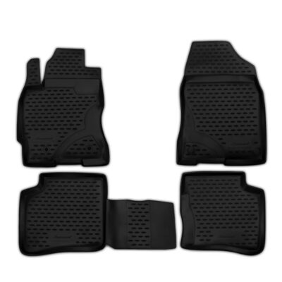 VL Garage - ΜΑΡΚΕ ΠΑΤΑΚΙΑ ΣΕ ΣΚΑΦΗ TPE ΛΑΣΤΙΧΟ ΓΙΑ TOYOTA PRIUS 2003-2009 ΣΕ ΜΑΥΡΟ ΧΡΩΜΑ NOVLINE - 4 ΤΕΜ. - VL-EXP.NLC.48.49.210K