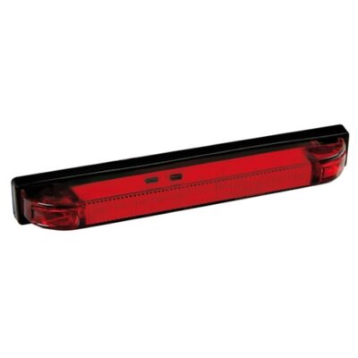 VL Garage - ΦΩΣ ΦΟΡΤΗΓΟΥ 12LED ΚΟΚΚΙΝΟ 24V 155mm - VL-98456