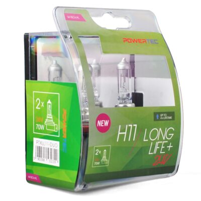 VL Garage - H11 24V 70W PGJ19-2 POWERTEC LONG LIFE ΑΛΟΓΟΝΟΥ BLISTER 2ΤΕΜ. M-TECH - VL-PTXLL11-DUO