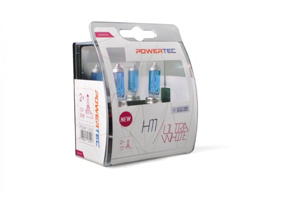 VL Garage - H11 12V 55W PGJ19-2 POWERTEC ULTRA WHITE 2ΤΕΜ. M-TECH - VL-PTZUW11-DUO