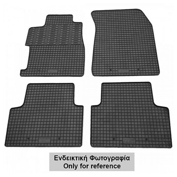 VL Garage - ΜΑΡΚΕ ΠΑΤΑΚΙΑ ΣΕ ΣΚΑΦΗ ΛΑΣΤΙΧΟ ΓΙΑ SUZUKI JIMNY 3D / 5D 2018+ ΣΕ ΜΑΥΡΟ ΧΡΩΜΑ ΜΕ ΚΟΥΜΠΩΜΑΤΑ CIK - 4 ΤΕΜ. - VL-RMCIKSUZ00006
