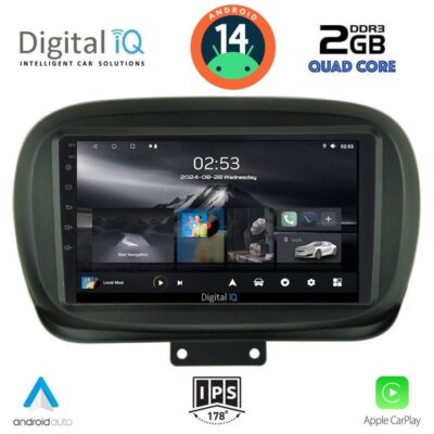 VL Garage - DIGITAL IQ RSB 1134_CPA (9inc) MULTIMEDIA TABLET for FIAT 500Χ mod. 2014> - VL-DIQ_RSB_1134