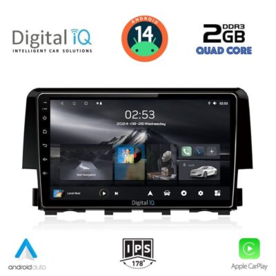 VL Garage - DIGITAL IQ RSB 1191_CPA (9inc) MULTIMEDIA TABLET for HONDA CIVIC mod. 2016> - VL-DIQ_RSB_1191