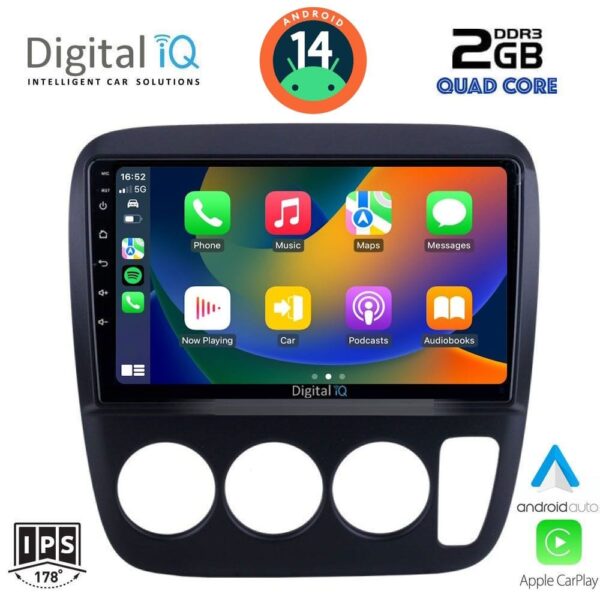 DIGITAL IQ RSB 1196_CPA A/C (9inc) MULTIMEDIA TABLET for HONDA CRV mod. 1996-2006 - Image 2