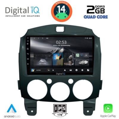 VL Garage - DIGITAL IQ RSB 1361_CPA (9inc) MULTIMEDIA TABLET for MAZDA 2 mod. 2007-2014 - VL-DIQ_RSB_1361