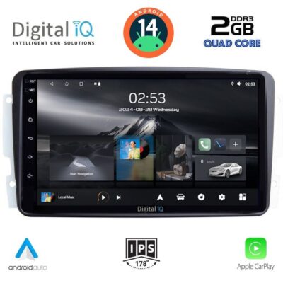VL Garage - DIGITAL IQ RSB 1401_CPA (9inc) MULTIMEDIA TABLET for MERCEDES CLK (W209) mod. 2000-2004 - VL-DIQ_RSB_1401