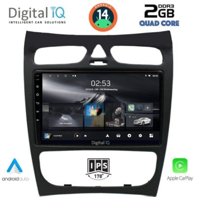 VL Garage - DIGITAL IQ RSB 1406_CPA (9inc) MUTIMEDIA TABLET for MERCEDES CLK (W209) mod. 2000-2004 - VL-DIQ_RSB_1406