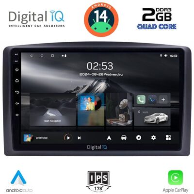 VL Garage - DIGITAL IQ RSB 1421_CPA (10inc) MULTIMEDIA TABLET for MERCEDES VITO – VIANO (W447) mod. 2015-2022 - VL-DIQ_RSB_1421