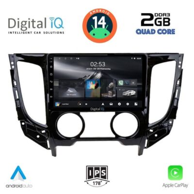 VL Garage - DIGITAL IQ RSB 1437_CPA A/C (9inc) MULTIMEDIA TABLET for MITSUBISHI L200 mod. 2015> με A/C - VL-DIQ_RSB_1437AC