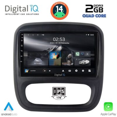 VL Garage - DIGITAL IQ RSB 1499_CPA (9inc) MULTIMEDIA TABLET for OPEL VIVARO – RENAULT TRAFIC – FIAT TALENDO – NISSAN NV 300 mod. 2014> - VL-DIQ_RSB_1499