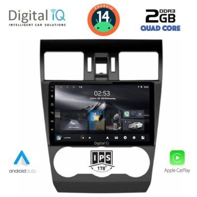 VL Garage - DIGITAL IQ RSB 1663_CPA (9inc) MULTIMEDIA TABLET for SUBARU FORESTER - IMPREZA - XV mod. 2013-2019 - VL-DIQ_RSB_1663