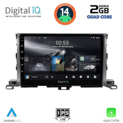 VL Garage - DIGITAL IQ RSB 1700_CPA (10inc) MULTIMEDIA TABLET for TOYOTA HIGHLANDER mod. 2014-2019 - VL-DIQ_RSB_1700
