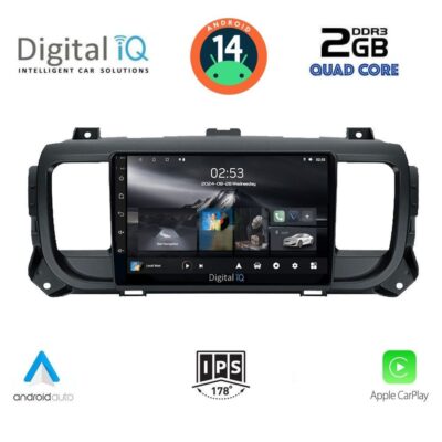 VL Garage - DIGITAL IQ RSB 1729_CPA (9inc) MULTIMEDIA TABLET for CITROEN JUMPY-SPACETOURER – PEUGEOT EXPERT-TRAVELLER - TOYOTA PROACE mod.2016> - VL-DIQ_RSB_1729