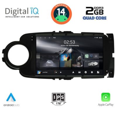 VL Garage - DIGITAL IQ RSB 1737_CPA (9inc) MULTIMEDIA TABLET for TOYOTA YARIS mod. 2011-2015 - VL-DIQ_RSB_1737