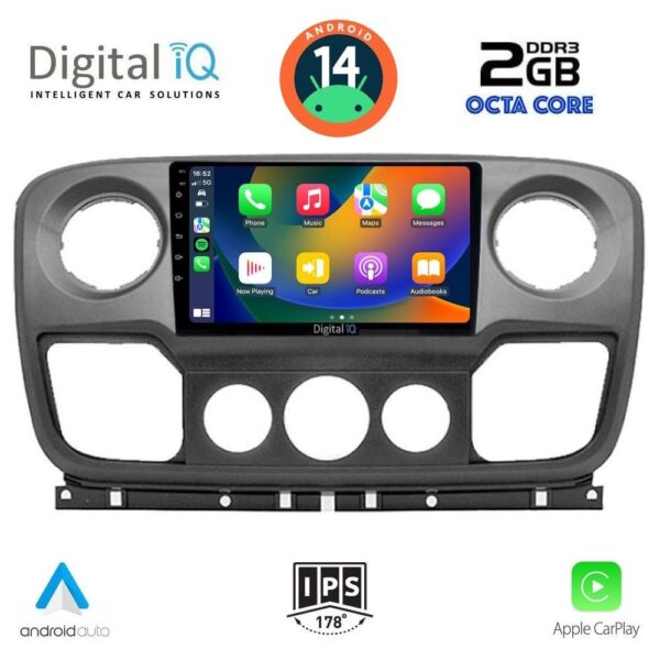 DIGITAL IQ RTG 4463_CPA (10inc) MULTIMEDIA TABLET for NISSAN NV400 - OPEL MOVANO - RENAULT MASTER mod. 2010-2020 - Image 2