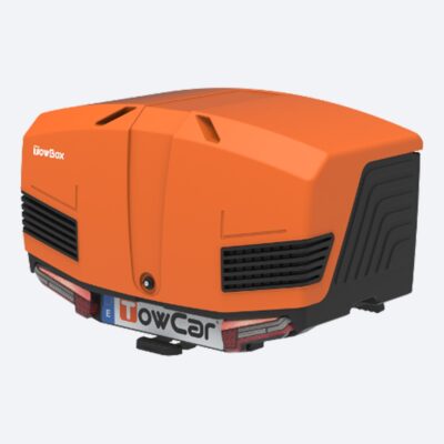 VL Garage - ΜΠΑΓΚΑΖΙΕΡΑ ΚΟΤΣΑΔΟΡΟΥ 400 LT TOWBOX V3 SPORT ORANGE (ΠΟΡΤΟΚΑΛΙ) ΜΕ LED ΦΑΝΑΡΙΑ - VL-TV3XGJ0