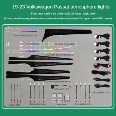 VL Garage - DIQ AMBIENT VW PASSAT III FULL KIT (Digital iQ Ambient Light VW Passat mod.2019-2023
