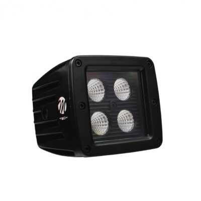 VL Garage - ΠΡΟΒΟΛΕΑΣ ΕΡΓΑΣΙΑΣ WORKING LAMPS 10-32V 20W 1100lm 4 x CREE LED ΤΕΤΡΑΓΩΝΟΣ 82 x 80 x 111 mm BLACK SERIES M-TECH -1ΤΕΜ - VL-WLBC23/MT