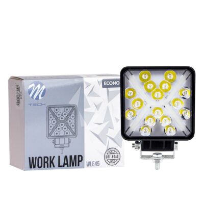 VL Garage - ΠΡΟΒΟΛΕΑΣ ΕΡΓΑΣΙΑΣ 12-30V 46W 46XSMD LED max1300lm ΔΙΑΣΤΑΣΗ:10cm COMBO ΤΕΤΡΑΓΩΝΟΣ ECONO M-TECH -1 ΤΕΜ. - VL-WLE45/MT