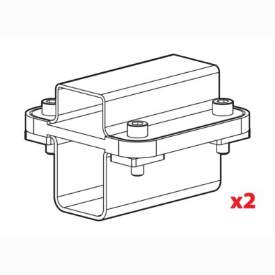 VL Garage - ΑΝΤΑΠΤΟΡΕΣ ΓΙΑ ΣΧΑΡΕΣ ΟΡΟΦΗΣ KARGO RACK NORDRIVE ΣΕ ΜΠΑΡΕΣ KARGO/KARGO PLUS - VL-N99979