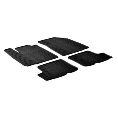 VL Garage - ΜΑΡΚΕ ΠΑΤΑΚΙΑ ΣΕ ΣΚΑΦΗ ΛΑΣΤΙΧΟ ΓΙΑ DACIA SANDERO 09/2008-12/2012 / SANDERO STEPWAY 07/2009-12/2012 SUMISURA ΣΕ ΜΑΥΡΟ ΧΡΩΜΑ ΧΩΡΙΣ ΚΟΥΜΠΩΜΑΤΑ LAMPA - 4 ΤΕΜ. - VL-24571