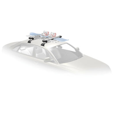 VL Garage - ΒΑΣΗ ΣΚΙ ΟΡΟΦΗΣ ΑΛΟΥΜΙΝΙΟΥ 6 ΣΚΙ ΤΥΠΟΥ NORDIC/4 SNOWBOARD WB300 WHISPBAR - VL-YWB300