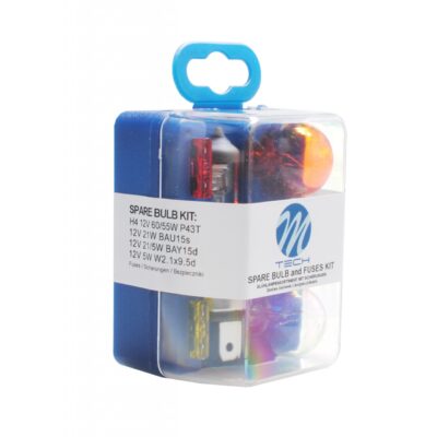 VL Garage - H4 12V ΑΝΤΑΛΛΑΚΤΙΚΟ ΚΙΤ 4 ΤΕΜΑΧΙΩΝ STANDARD ΑΛΟΓΟΝΟΥ M-TECH - VL-ZZ4