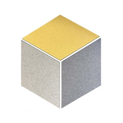 VL Garage - Audiodesigner Walltone Rhombus Set Grey/Yellow Ηχοαπορροφητικά Διακοσμητικά Πάνελ από Τσόχα 3mm - VL-