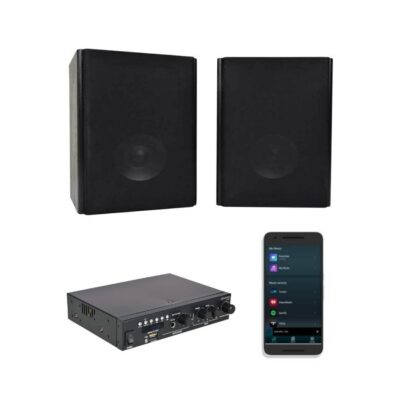 VL Garage - Adastra AB-5+A200 Πακέτο με Ενισχυτή Streamer A200 και Ηχεία Βιβλιοθήκης AB-5 5