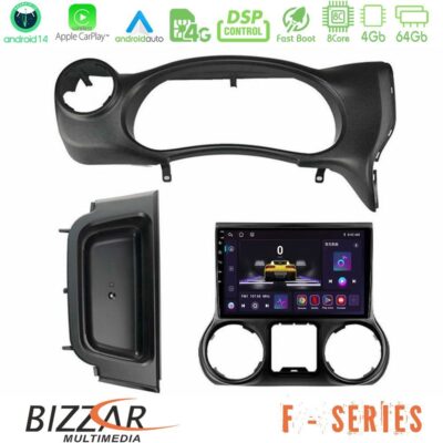 VL Garage - Bizzar F Series 8Core Android14 4+64GB Jeep Wrangler 2014-2017 Navigation Multimedia Tablet 9" Με Carplay & Android Auto - VL-U-F-JP0788
